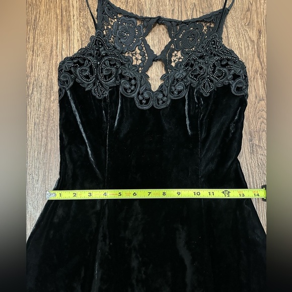 Jessica Mc Clintock vintage Elegant Black Evening Gown - Picture 6 of 10